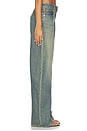 view 4 of 6 Relaxed Bootcut Leg in Heavy Tinted Blue