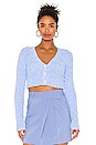 view 1 of 4 Crop Cardigan in Cloudless