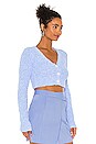 view 2 of 4 Crop Cardigan in Cloudless