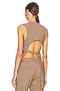 view 3 of 4 GILET TUX in Taupe