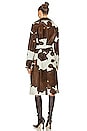 view 4 of 4 Cowhide Trench Coat in Calf Multi