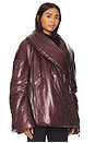 view 2 of 5 CHAQUETA APEX COCOON in Burgundy