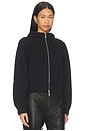 view 2 of 4 Hooded Shell Jacket in Black