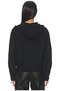 view 3 of 4 Hooded Shell Jacket in Black