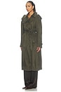 view 4 of 4 Fluid Trench in Dark Moss
