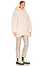 view 3 of 4 Fleece Parka in Ivory