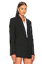 view 2 of 4 Peak Lapel Blazer in Black