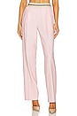 view 1 of 4 Pull On Suit Pant in Lucid Pink