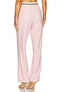 view 3 of 4 Pull On Suit Pant in Lucid Pink