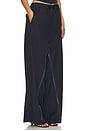 view 2 of 4 Gusset Wide Leg Pant in Navy