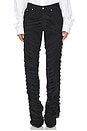 view 1 of 6 Ribbon Worker Pant in Rinsed Black