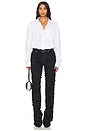 view 5 of 6 Ribbon Worker Pant in Rinsed Black