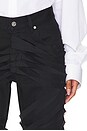 view 6 of 6 Ribbon Worker Pant in Rinsed Black