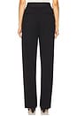 view 4 of 6 Straight Trouser in Black