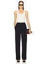view 5 of 6 Straight Trouser in Black