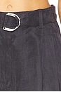view 6 of 6 Wide Double Pleat Trouser in Indigo