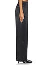 view 3 of 6 Minimal Satin Pant in Black