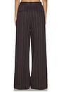 view 4 of 6 Wide Double Pleated Trousers in Brown Multi