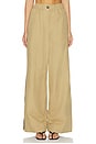 view 3 of 8 PANTALON TRENCH PANTS in Trench