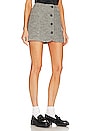 view 2 of 4 Blazer Mini Skirt in Grey Melange