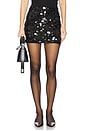 view 1 of 6 Paillette Mini Skirt in Black