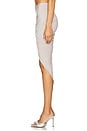 view 4 of 7 Wind Asymmetric Skirt in Grey Lavender