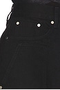 view 6 of 6 MINISSAIA ESTILO CARPINTEIRO in Rinsed Black