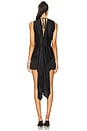 view 3 of 3 Scarf Drape Top in Black