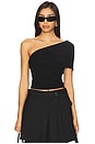 view 1 of 5 Asymmetric Protect Top in Black