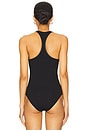 view 4 of 5 Zip Racer Bodysuit in Black