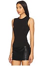 view 2 of 4 Baby Muscle Tee in Black