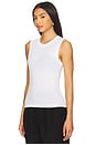 view 2 of 5 Baby Muscle Tee in Optic White