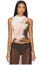 view 1 of 4 Sleeveless Wind Top in Pink Multi
