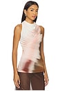 view 2 of 4 Sleeveless Wind Top in Pink Multi