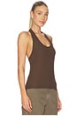 view 3 of 5 Halter Strap Tank Top in Bistre