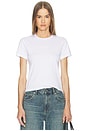 view 1 of 4 Wardrobe Tee in White