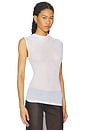 view 2 of 4 CAMISETA TIRANTES SHEER TWIST TANK in Optic White