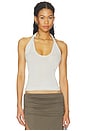 view 1 of 4 Twist Dancer Top in Grey