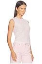 view 2 of 4 CAMISETA TIRANTES UNDONE EDGE TANK in Pink