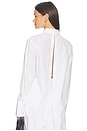 view 3 of 4 CAMISA KNOT SHIRT in White