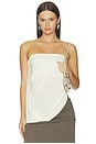 view 1 of 5 Twist Tube Top in Winter White