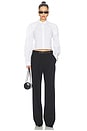 view 5 of 4 Helmut Saddle Shirt in White