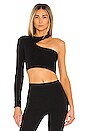 view 1 of 5 Cutout Top in Black