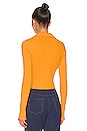 view 3 of 4 Long Sleeve Crop Polo in Apricot