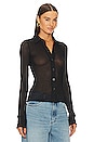 view 3 of 5 Sheer Rib Shirt in Black