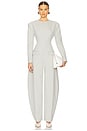 view 1 of 3 The Architect Jumpsuit in Fog Grey