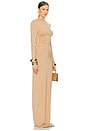 view 2 of 4 Jersey Backless Maxi Dress in Nude