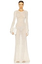 view 1 of 3 Tatum Maxi Knit Dress in Ivory