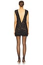 view 3 of 4 The Lace Mini Dress in Black