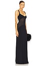 view 2 of 3 Sheer Knit Curve Maxi Dress in Black